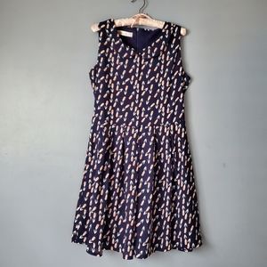 Flowers printed Sleeveless dress
